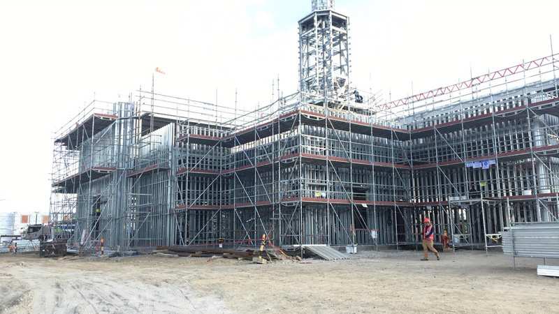 Temple scaffold project